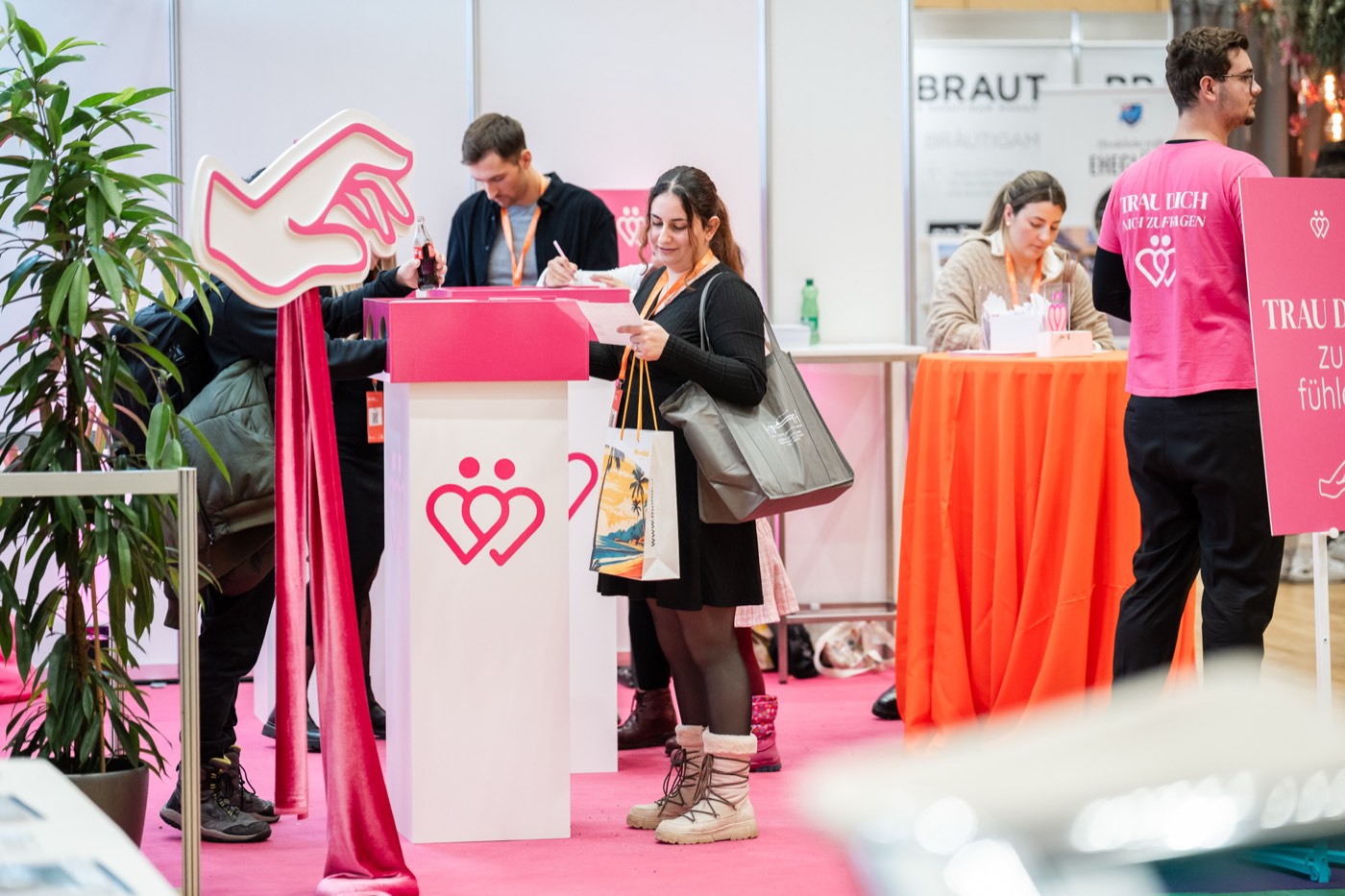 Impression von der Hochzeitsmesse